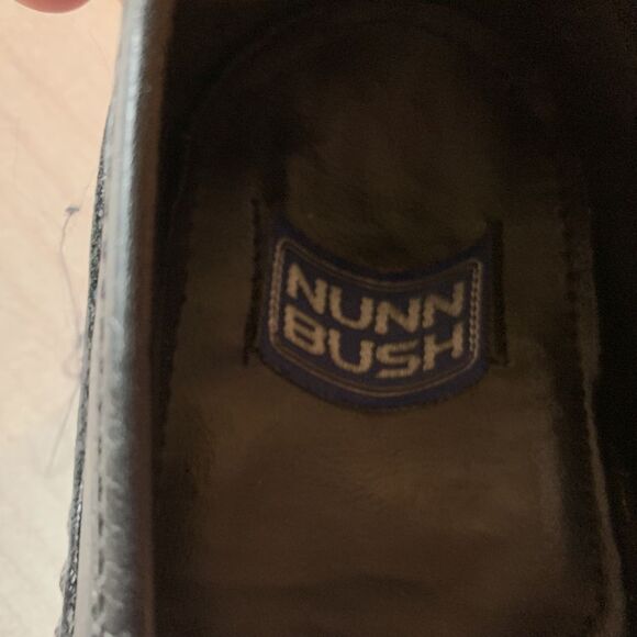 mens 8.5 nunn bush loafers black dress shoe - Picture 5 of 7